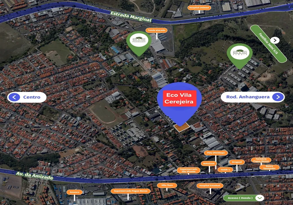 Eco Vila Cerejeira 15 eco vila cerejeira mapa