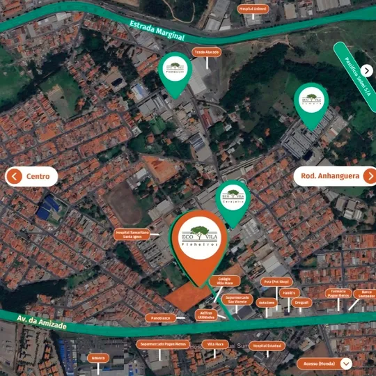 Eco Vila Pinheiros 3 localizacao ecovila pinheiro 1